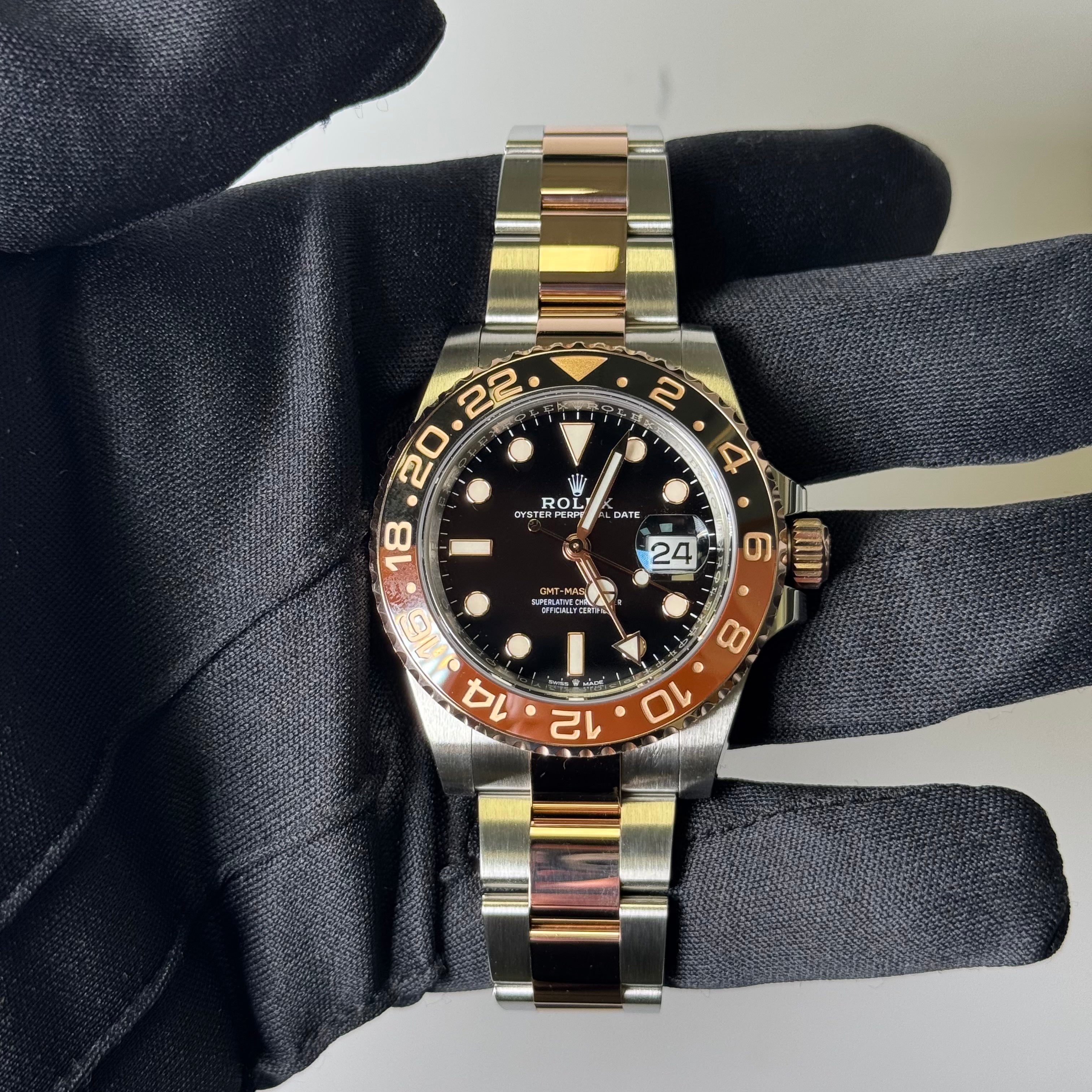 Rolex GMT-Master II 40mm Black Dial Watch Ref# 126711CHNR - Happy Jewelers Fine Jewelry Lifetime Warranty