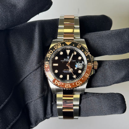Rolex GMT-Master II 40mm Black Dial Watch Ref# 126711CHNR - Happy Jewelers Fine Jewelry Lifetime Warranty