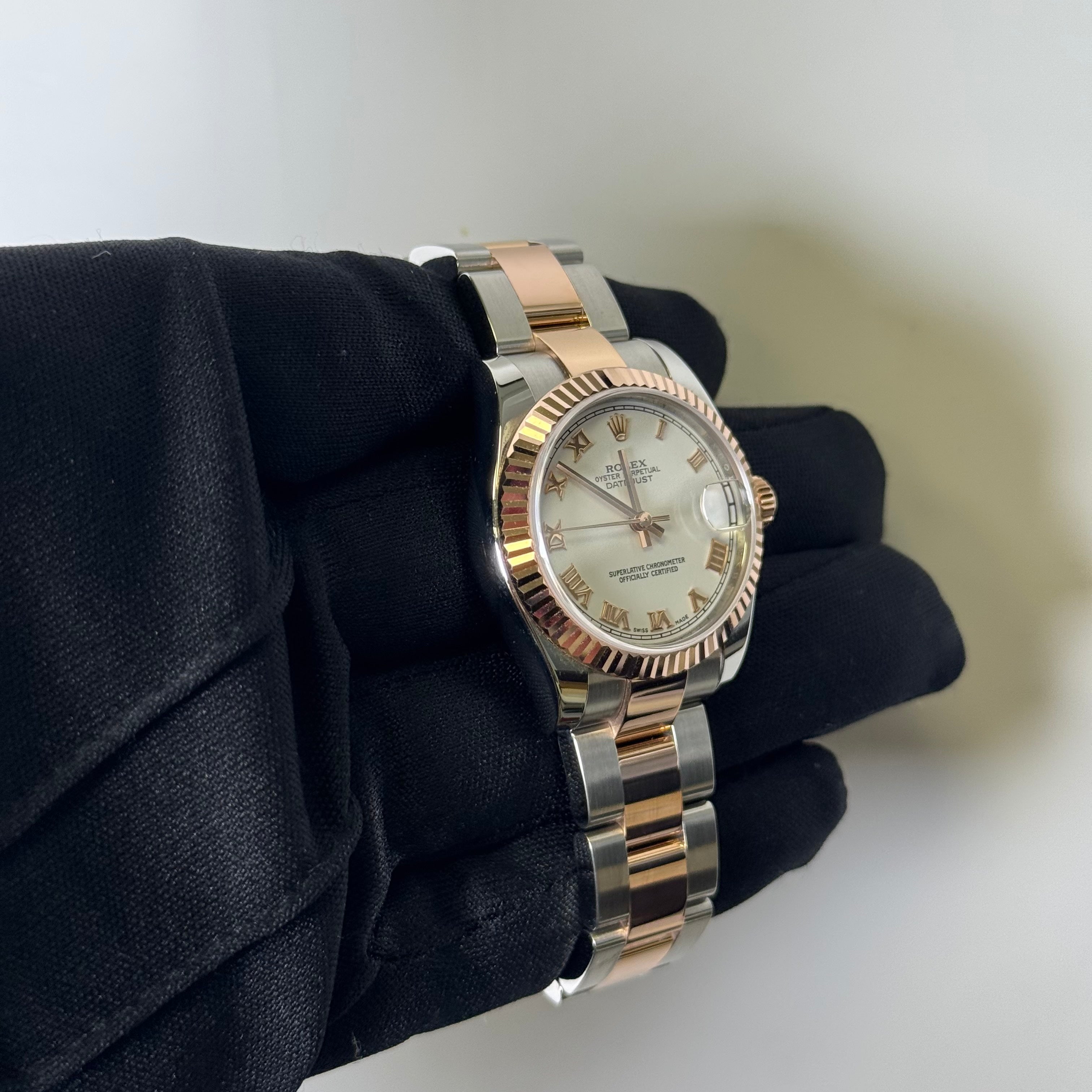 Rolex Datejust 31mm White Dial Watch Ref# 178271 - Happy Jewelers Fine Jewelry Lifetime Warranty
