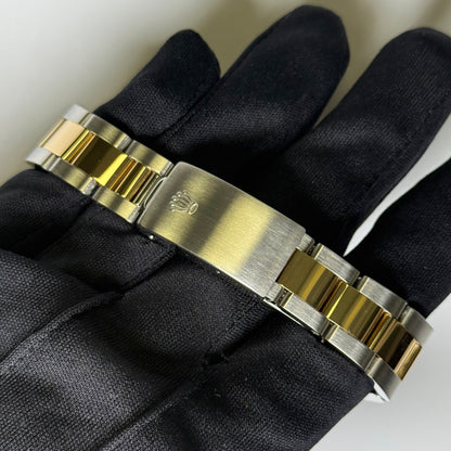 Rolex Oyster Perpetual 34mm Champagne Dial Watch Ref# 14233