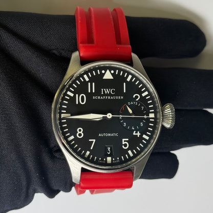 IWC Big Pilots 46mm Black Dial Watch Ref# IW501001 - Happy Jewelers Fine Jewelry Lifetime Warranty