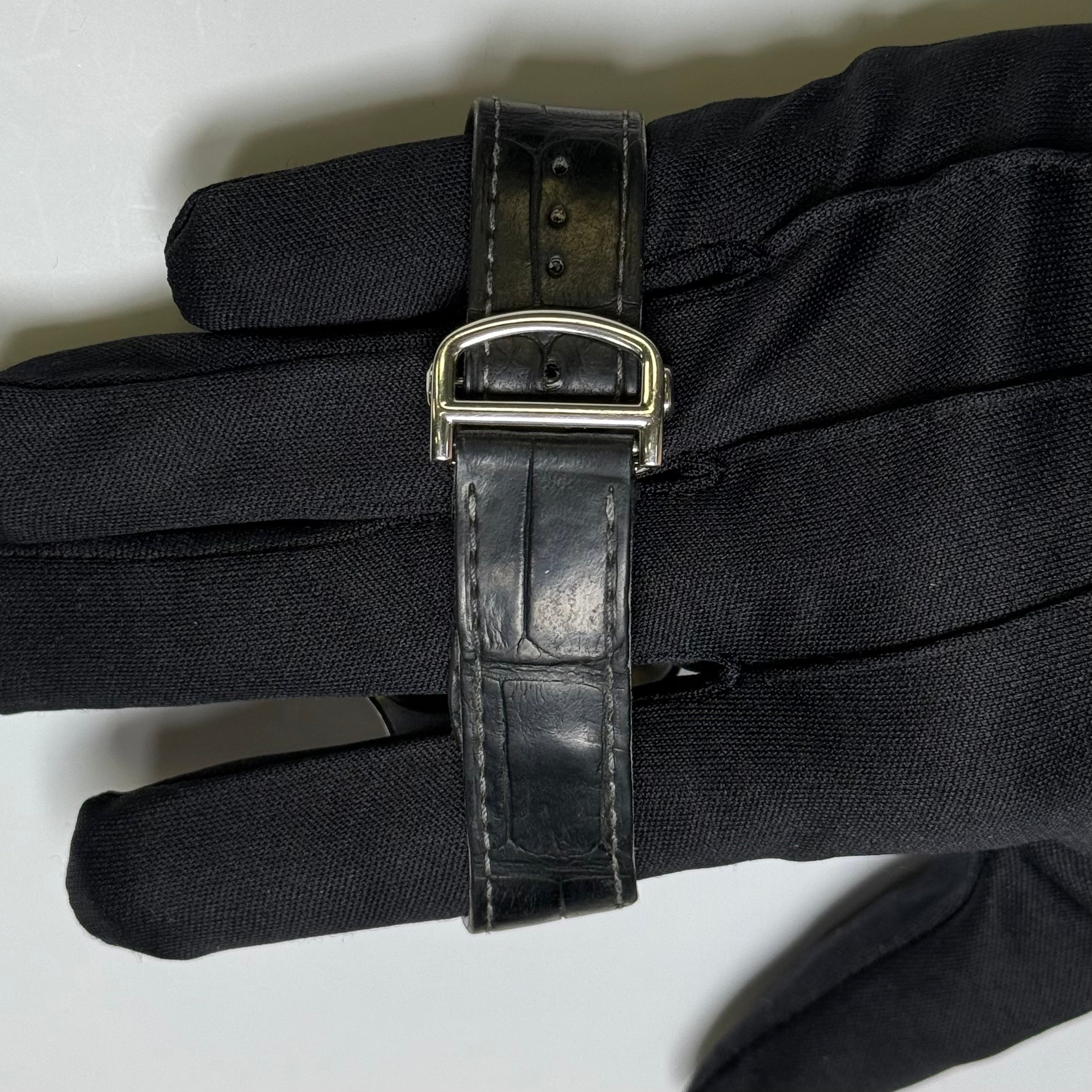 Cartier Santos 40mm Silver Dial Watch Ref# WSSA0017