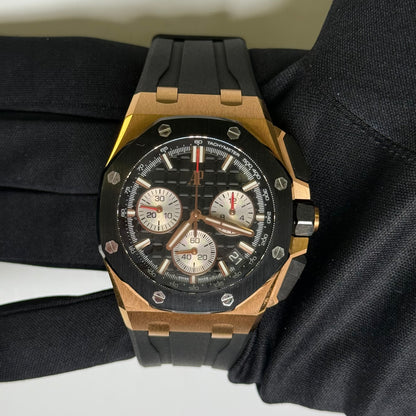 Audemars Piguet Royal Oak 43mm Black Dial Watch Ref# 26420RO.OO.A002CA.01