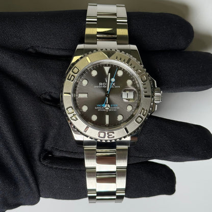 Rolex Yacht-Master 40mm Rhodium Dial Watch Ref# 126622 - Happy Jewelers Fine Jewelry Lifetime Warranty