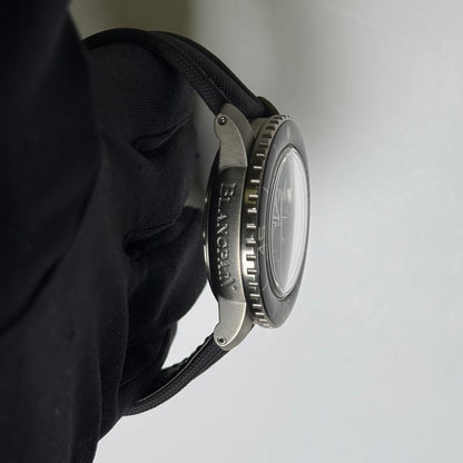 Blancpain Fifty Fathoms 45mm Black Dial Watch Ref# 5015-1130-52A - Happy Jewelers Fine Jewelry Lifetime Warranty