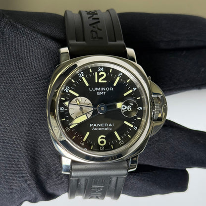Panerai Luminor 44mm Black Dial Watch Ref# PAM00088