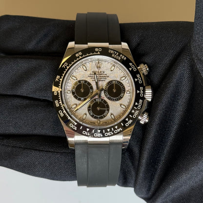 Rolex Daytona 40mm Meteorite Dial Watch Ref# 116519LN - Happy Jewelers Fine Jewelry Lifetime Warranty
