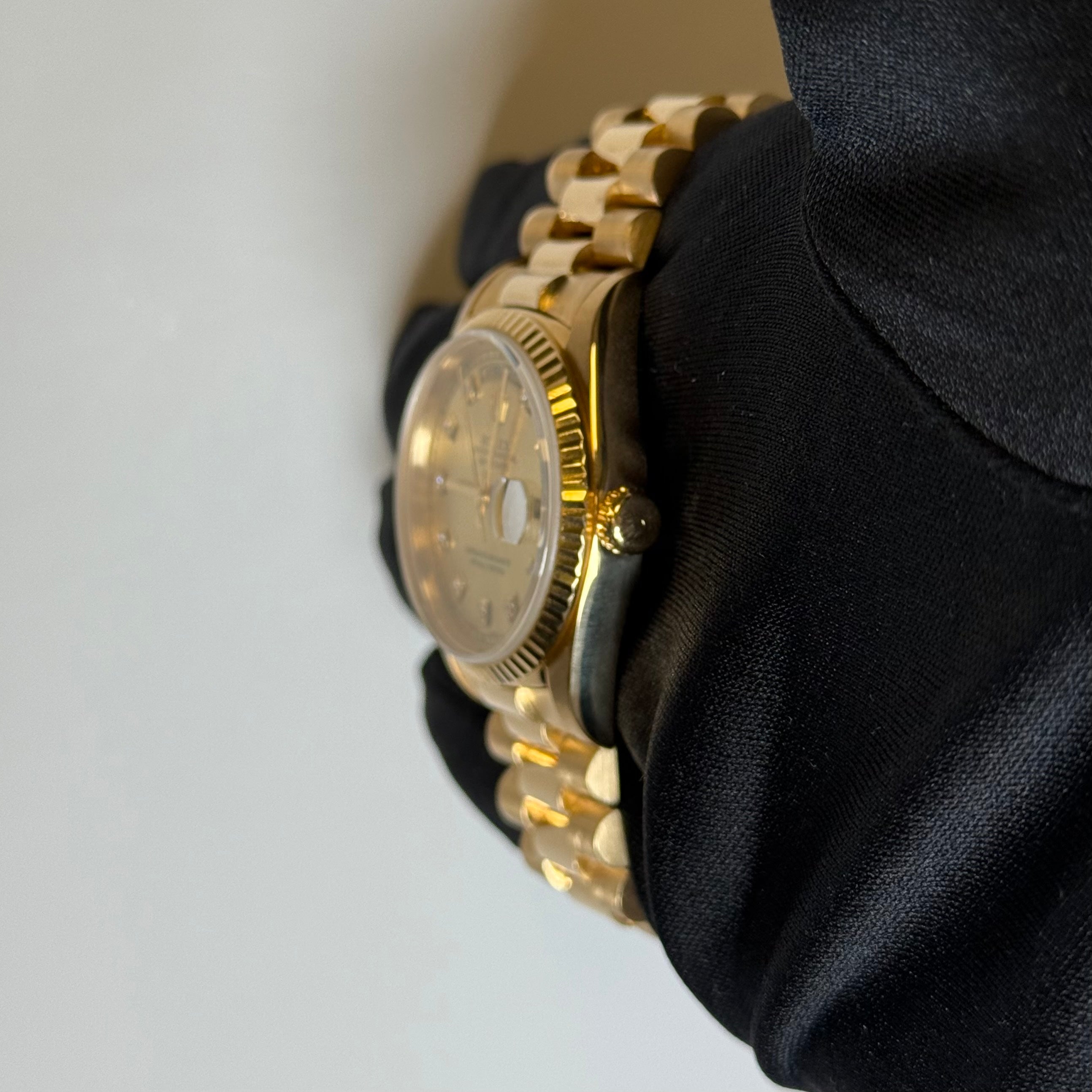 Rolex Day-Date 36mm Champagne Dial Watch Ref# 18238