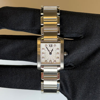 Cartier Tank 25mm Silver Dial Watch Ref# WE110006 - Happy Jewelers Fine Jewelry Lifetime Warranty