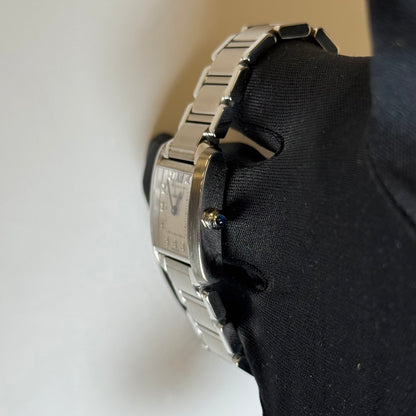 Cartier Tank 25mm Silver Dial Watch Ref# WE110006 - Happy Jewelers Fine Jewelry Lifetime Warranty