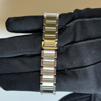 Cartier Tank Francaise 20x25mm Pink Mother of Pearl Dial Watch Reference #W51028Q3 - Happy Jewelers Fine Jewelry Lifetime Warranty