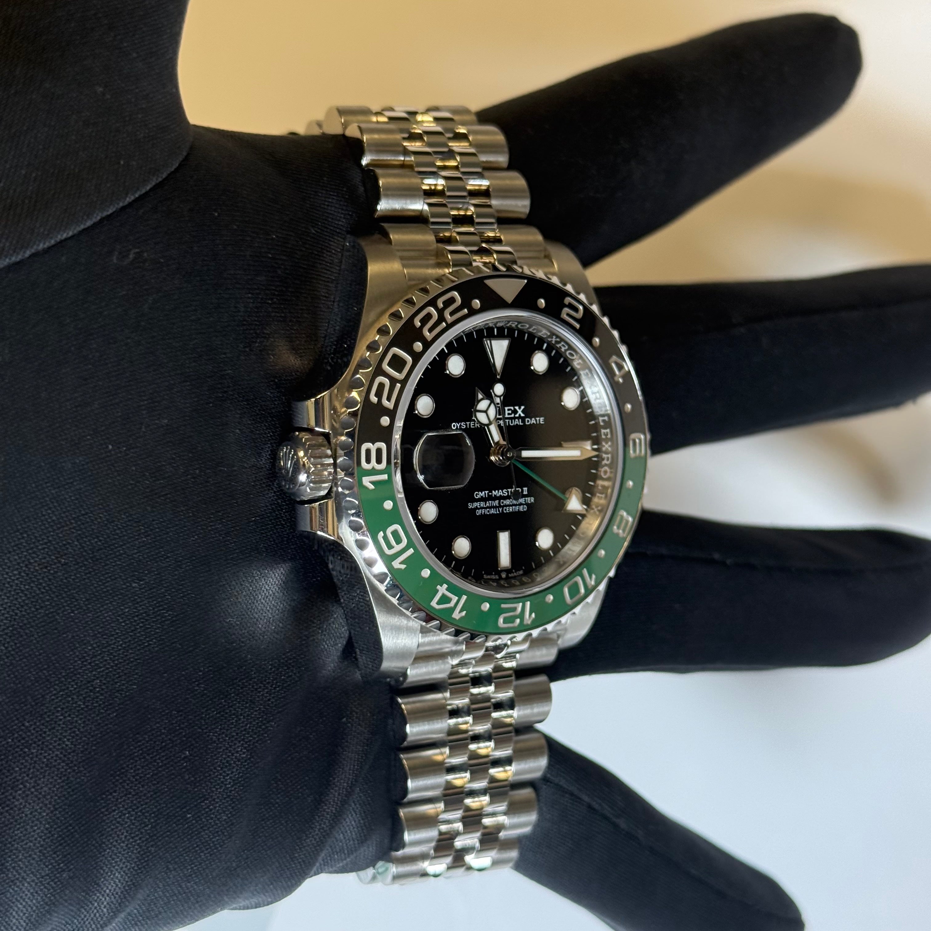 Rolex GMT-Master II 40mm Black Dial Watch Ref# 126720VTNR