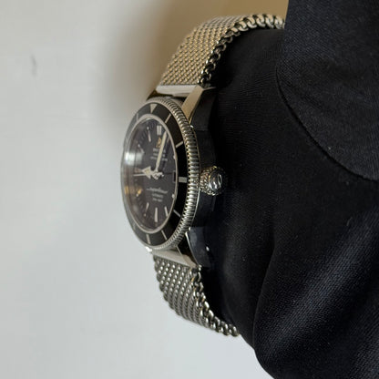 Breitling Superocean 42mm Black Dial Watch Ref# A17321