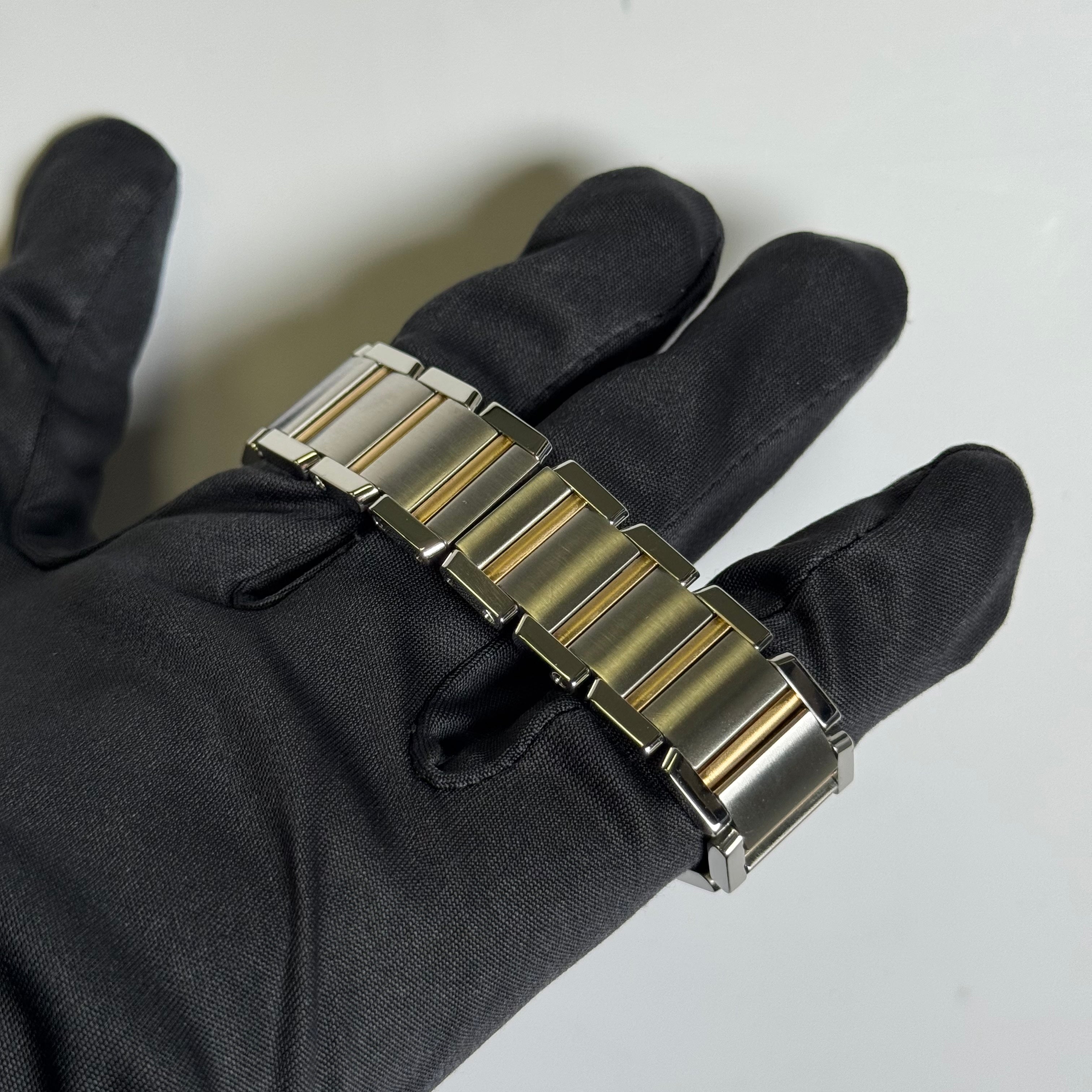 Cartier Tank 25mm White Dial Watch Ref# W51012Q4