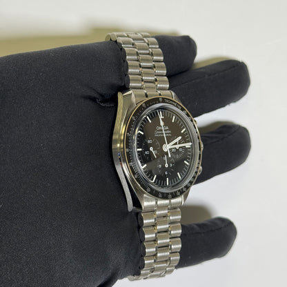 Omega Speedmaster 42mm Black Dial Watch Ref# 310.30.42.50.01.002 - Happy Jewelers Fine Jewelry Lifetime Warranty