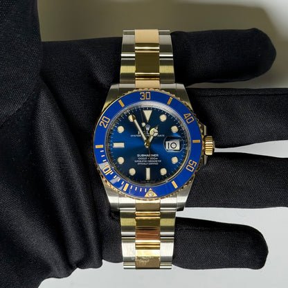 Rolex Submariner 41mm Blue Dial Watch Ref# 126613LB