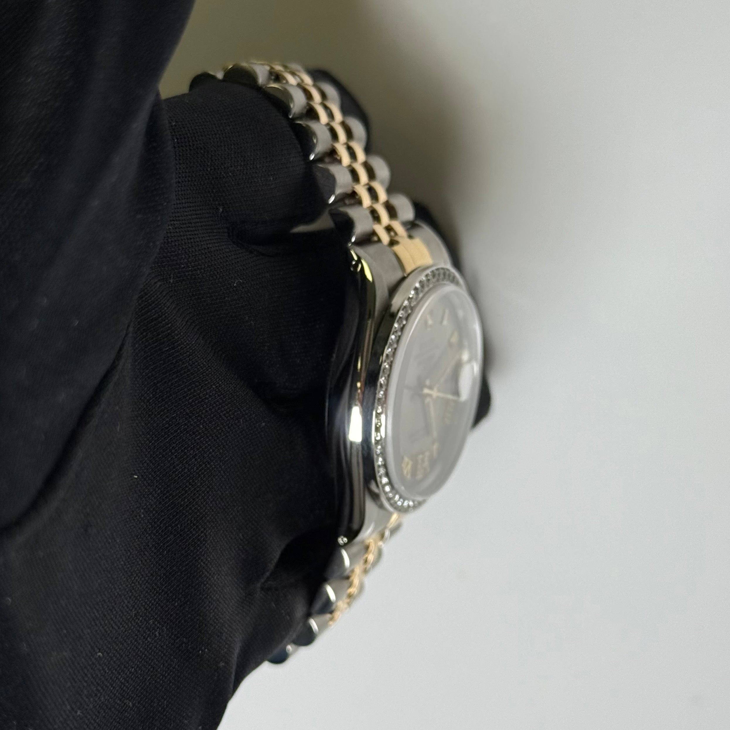 Rolex Datejust 36mm Rhodium Roman Dial Dial Watch Ref# 16013