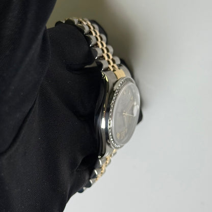 Rolex Datejust 36mm Rhodium Roman Dial Dial Watch Ref# 16013