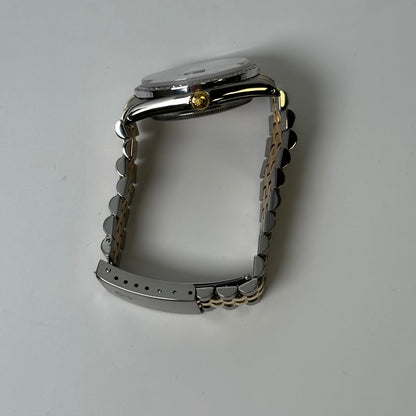 Rolex Datejust 36mm Rhodium Roman Dial Dial Watch Ref# 16013