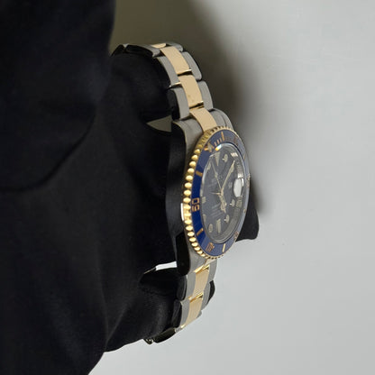 Rolex Submariner 41mm Blue Dial Watch Ref# 126613LB