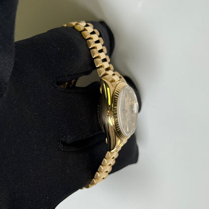 Rolex Datejust 26mm Champagne Dial Watch Ref# 69178