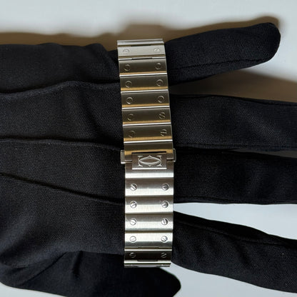 Cartier Santos 40mm Blue Dial Watch Ref# WSSA0030 - Happy Jewelers Fine Jewelry Lifetime Warranty