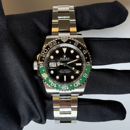 Rolex GMT-Master II 40mm Black Dial Watch Ref# 126720VTNR - Happy Jewelers Fine Jewelry Lifetime Warranty
