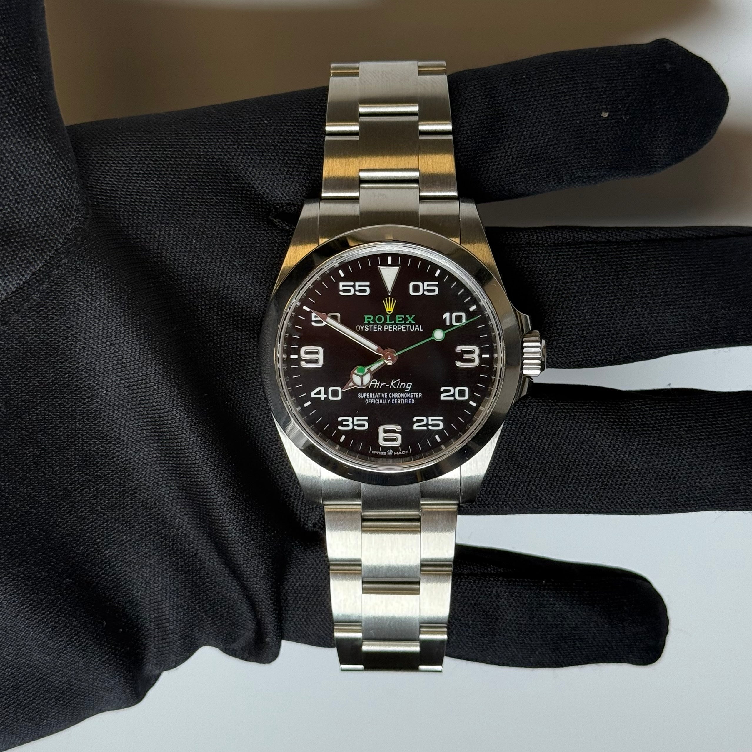 Rolex Air-King 40mm Black Dial Watch Ref# 126900