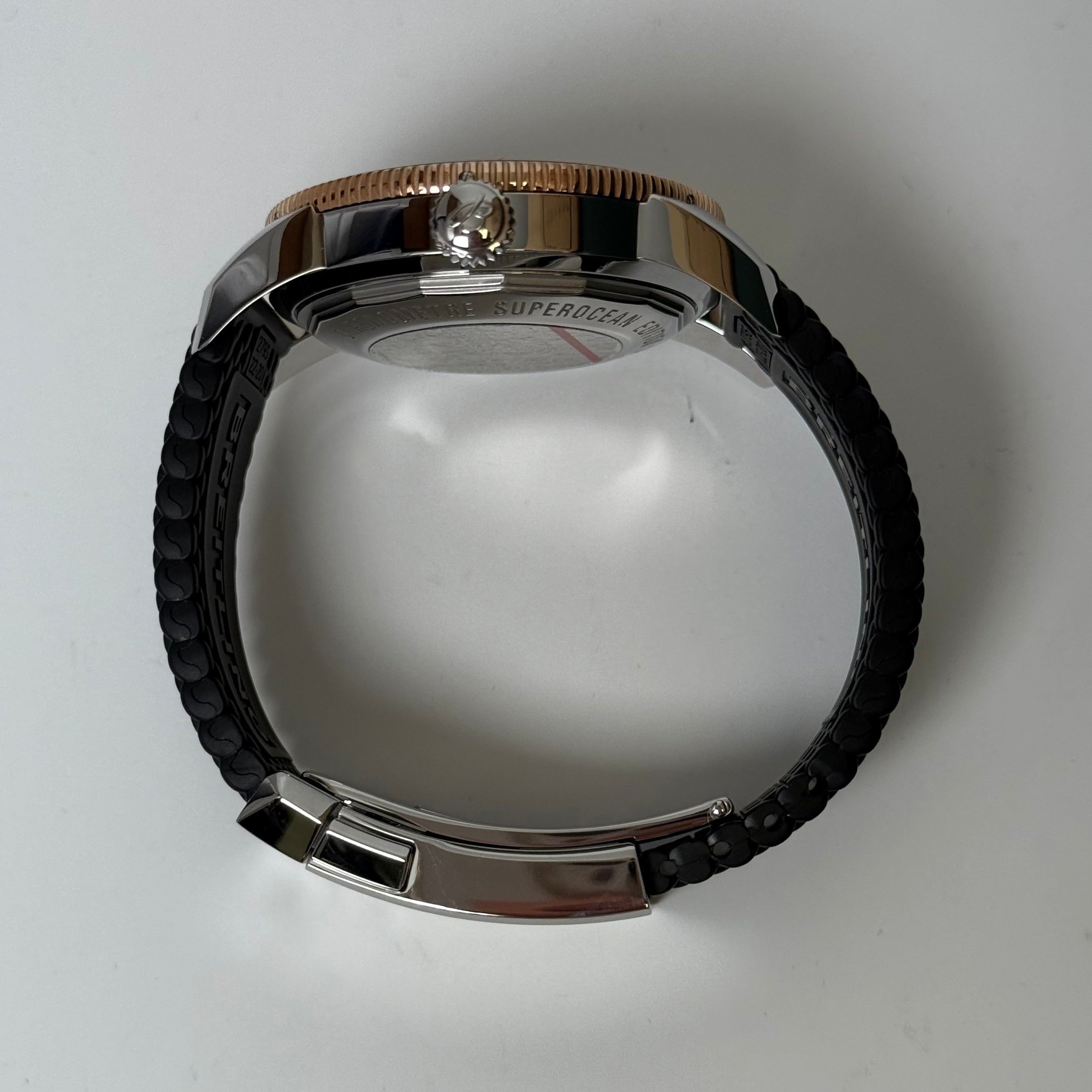 Breitling Superocean 44mm Black Dial Watch Ref# UB2030