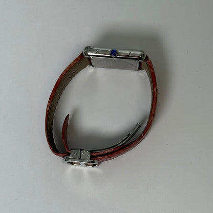 Cartier Tank 31mm Pink Dial Watch Ref# W5200000