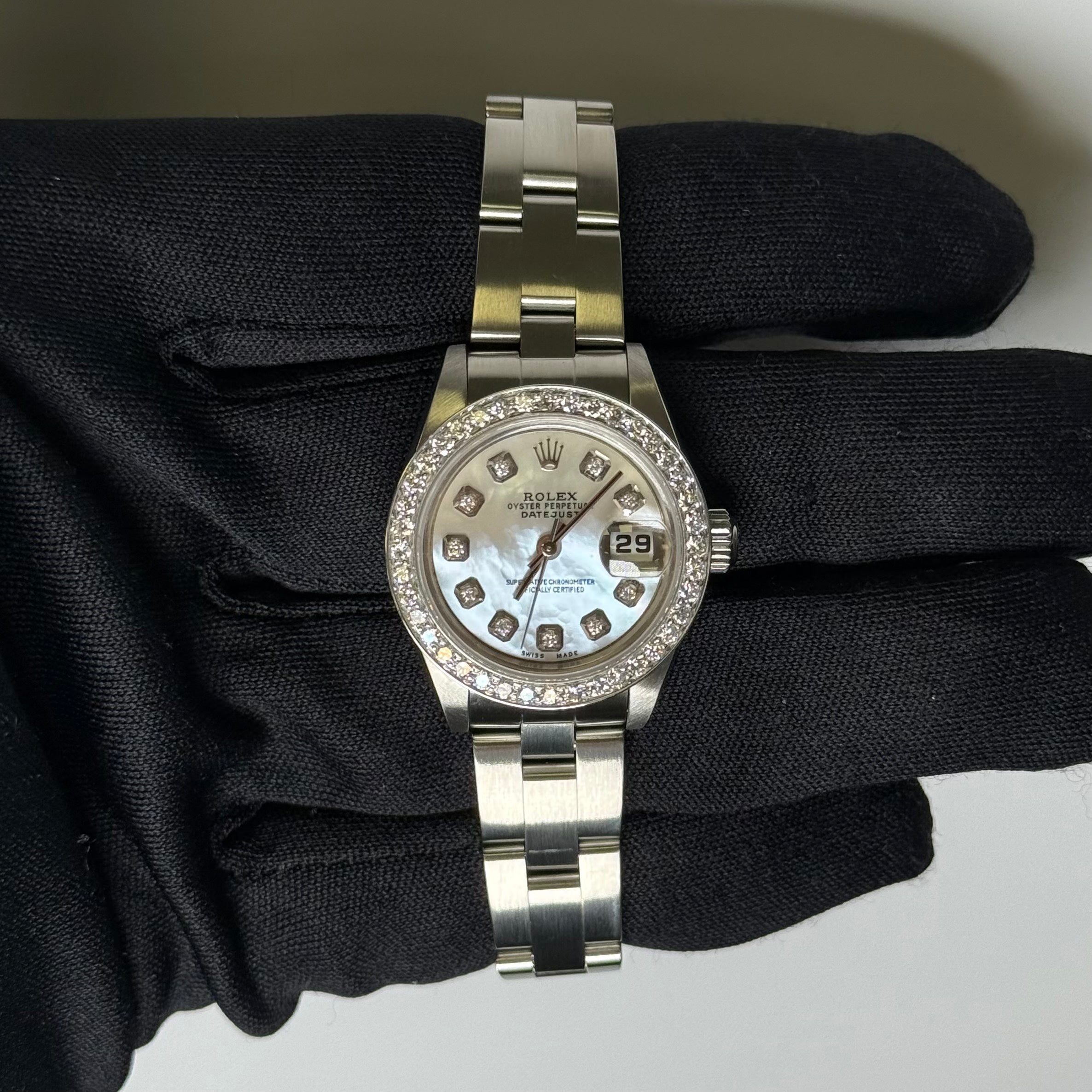 Rolex Datejust 26mm MOP Dial Watch Ref# 79160