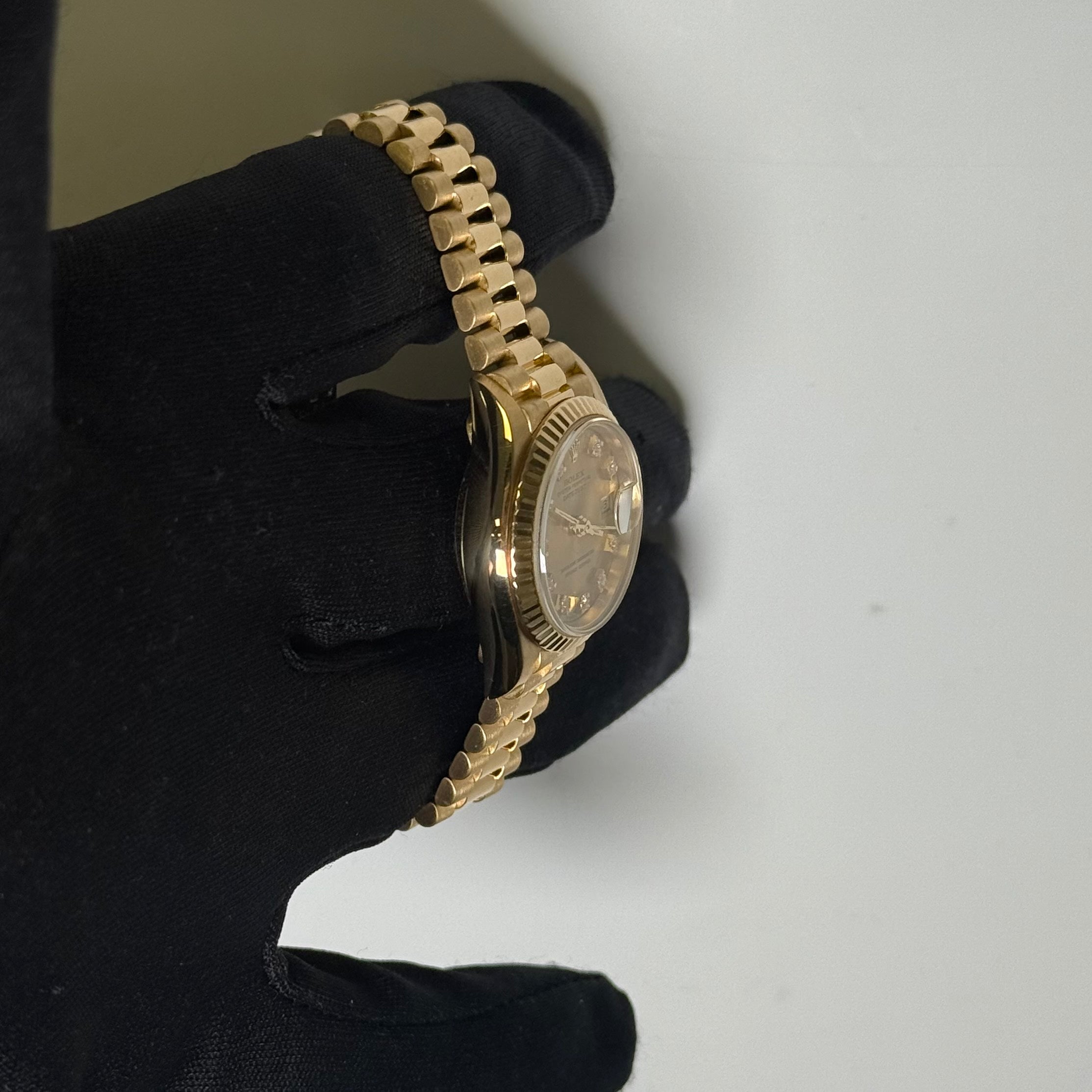 Rolex Datejust 26mm Champagne Dial Watch Ref# 69178