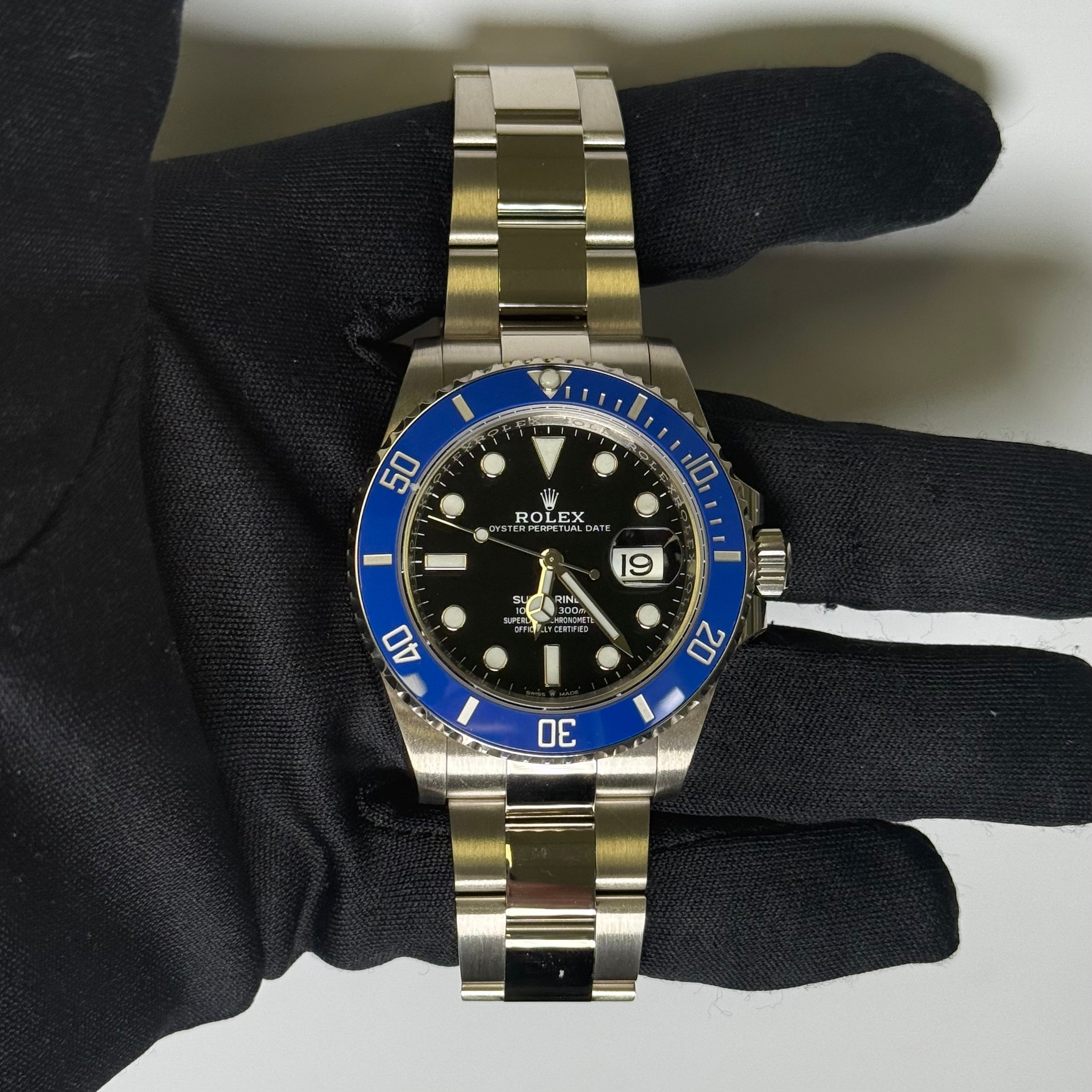 Rolex Submariner 41mm Black Dial Watch Ref# 126619LB