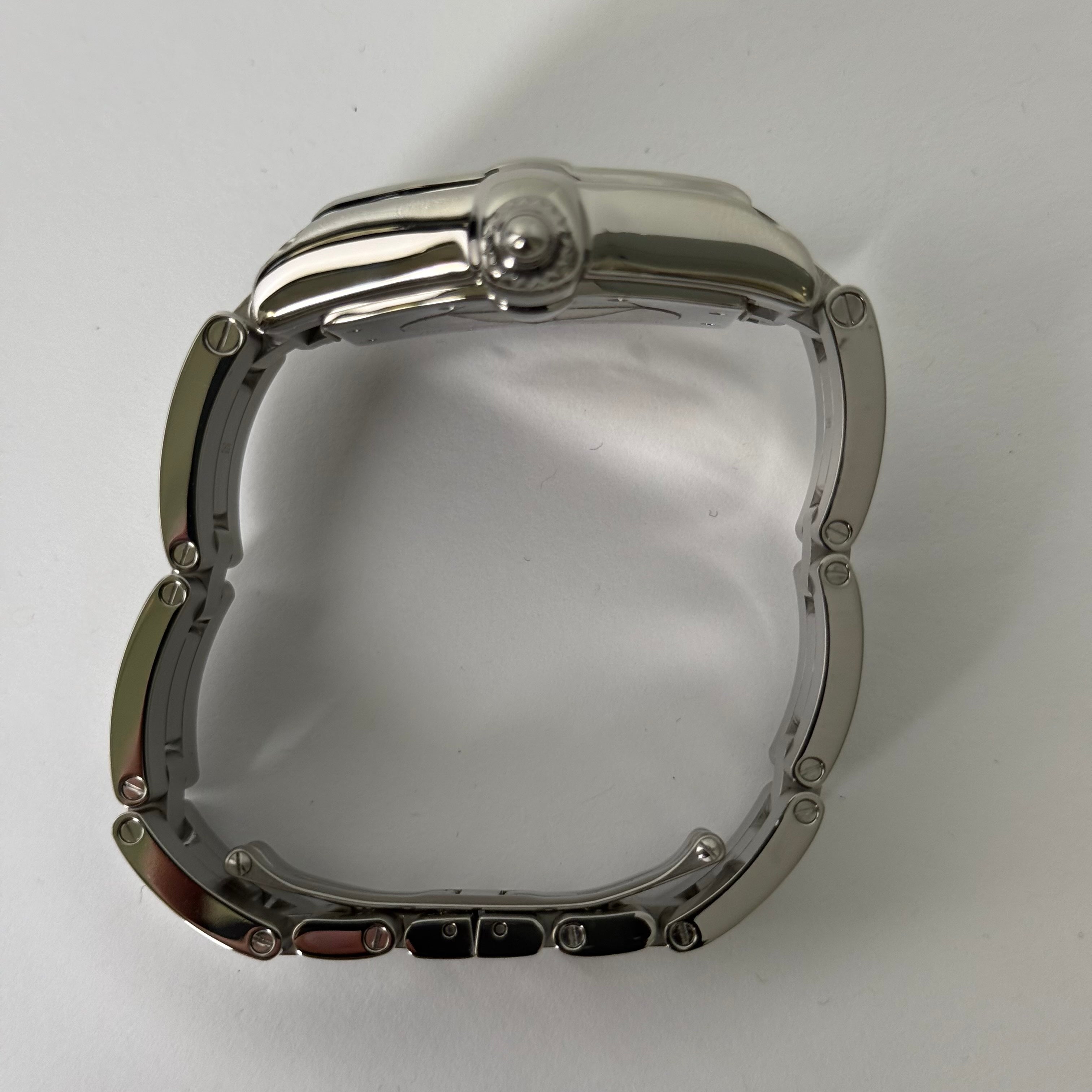 Cartier Roadster 35mm Silver Dial Watch Ref# W62025V3