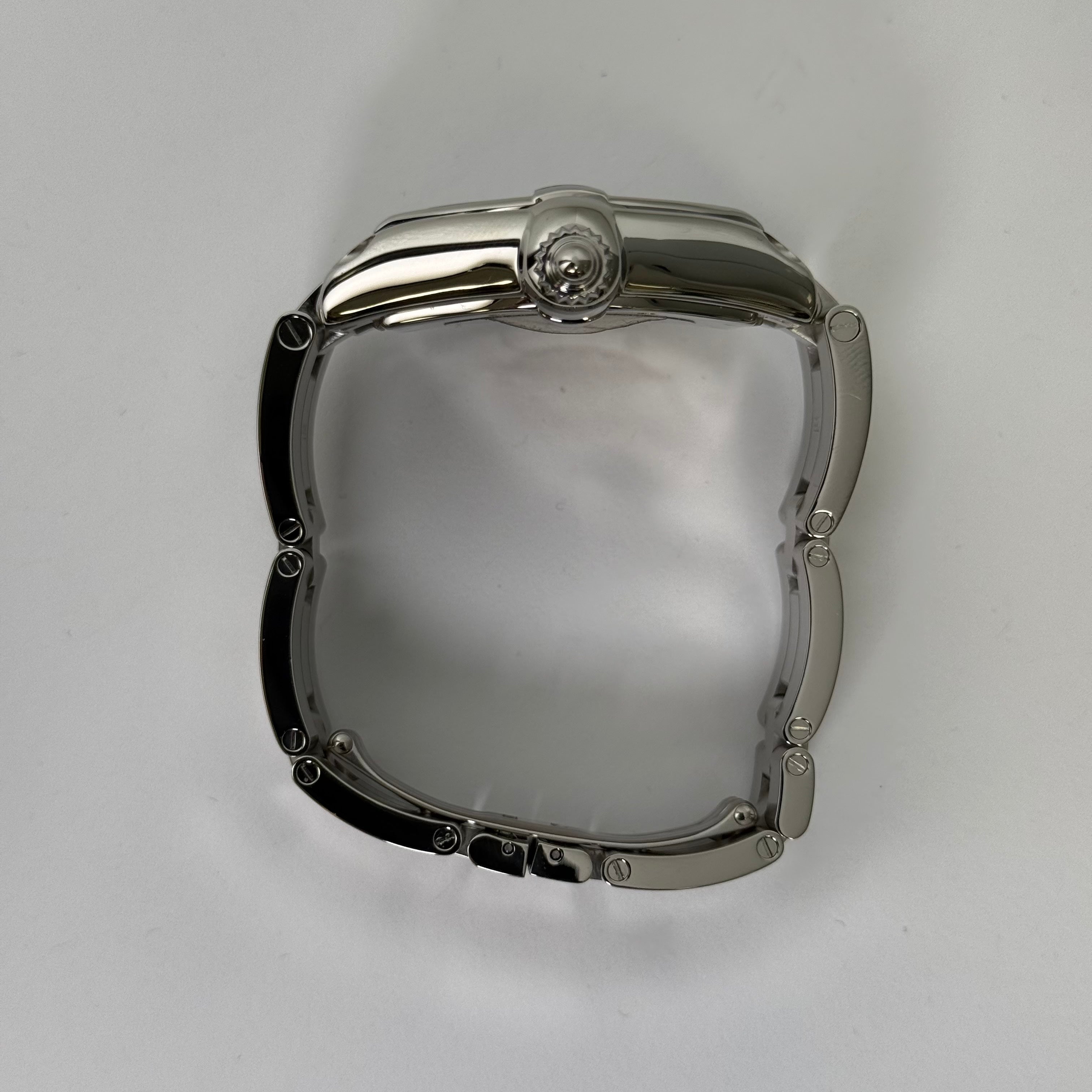 Cartier Roadster 35mm Silver Dial Watch Ref# W62025V3