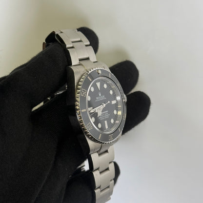 Rolex Submariner 41mm Black Dial Watch Ref# 124060