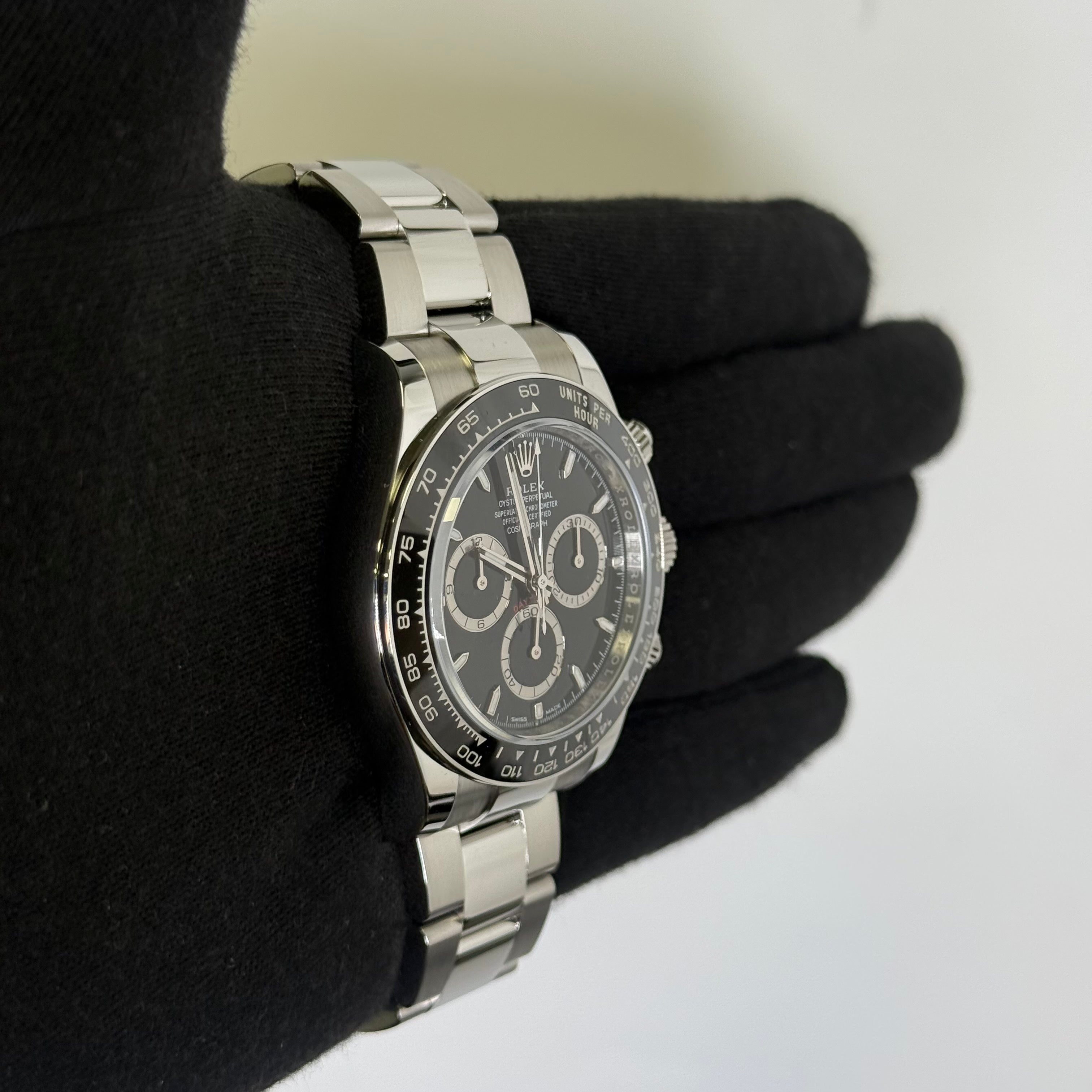 Rolex Daytona 40mm Black Dial Watch Ref# 126500LN