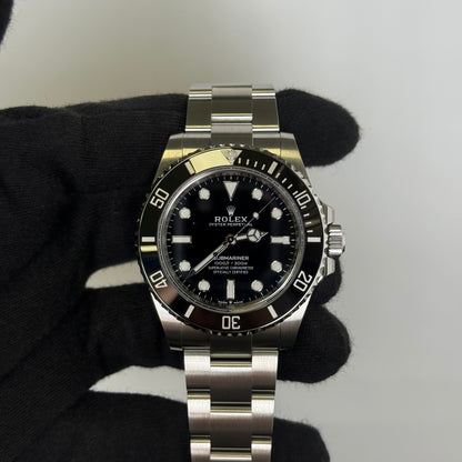 Rolex Submariner 41mm Black Dial Watch Ref# 124060