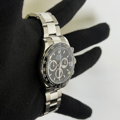 Rolex Daytona 40mm Black Dial Watch Ref# 126500LN