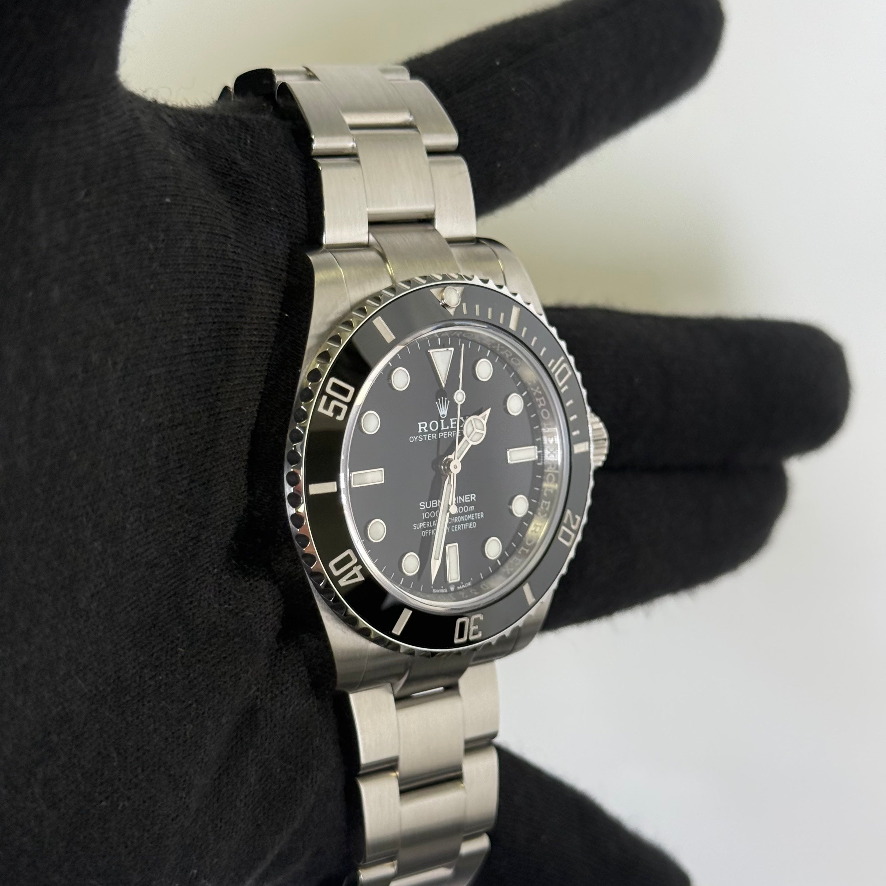 Rolex Submariner 41mm Black Dial Watch Ref# 124060