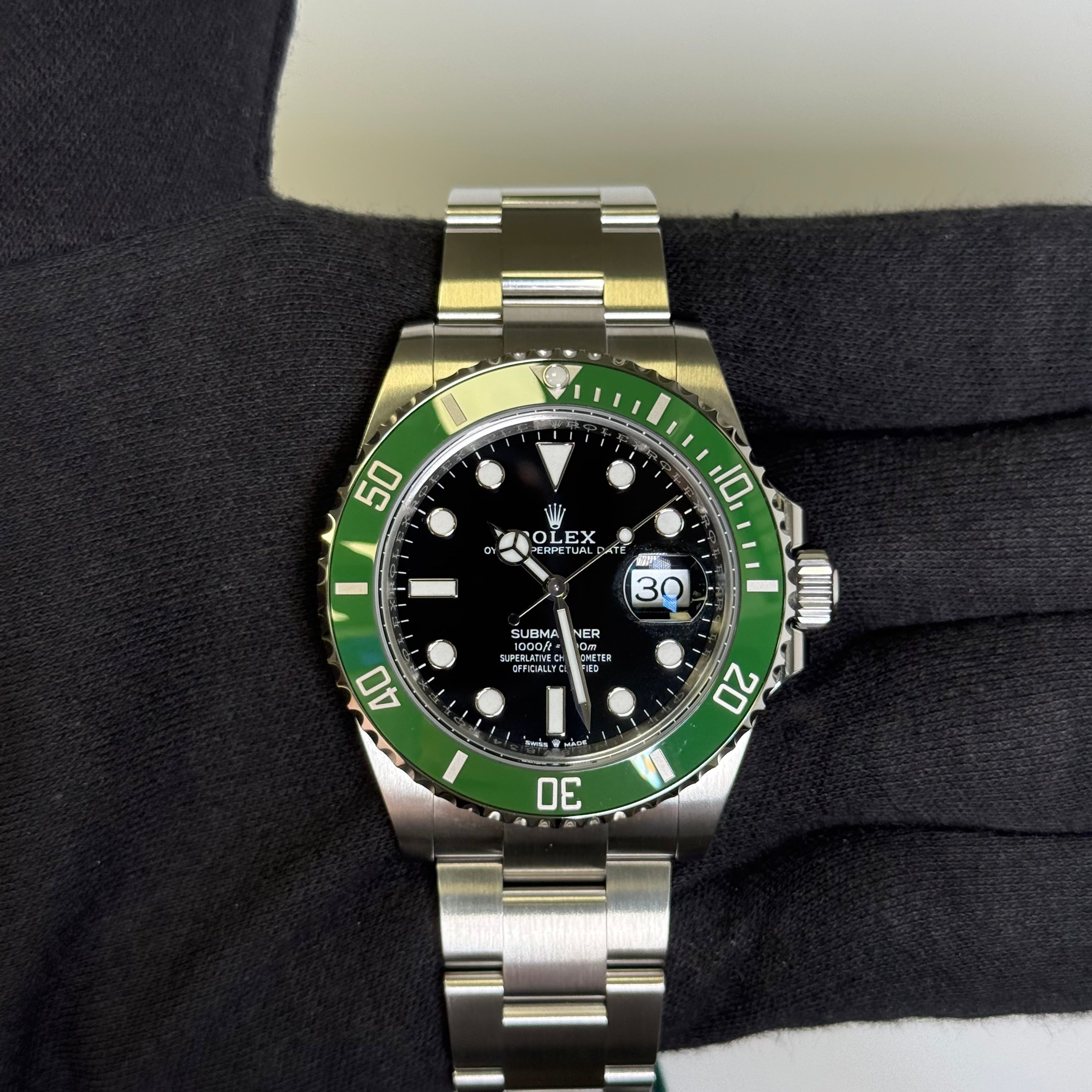 Rolex Submariner 41mm Black Dial Watch Ref# 126610LV