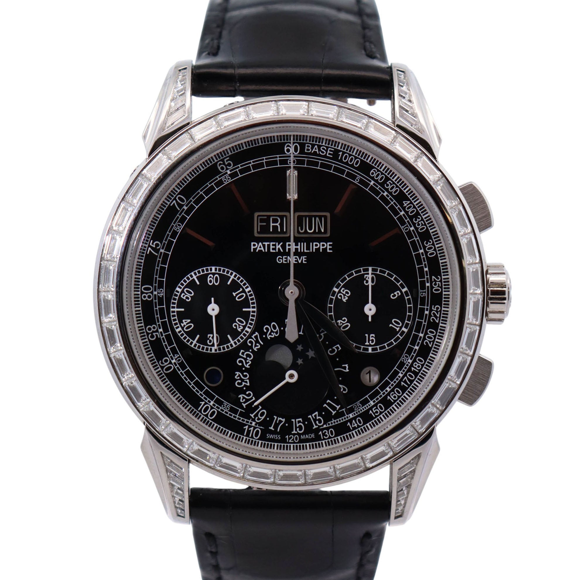 Patek Philippe Grand Complications 41mm Black Dial Watch Ref# 5271P-001