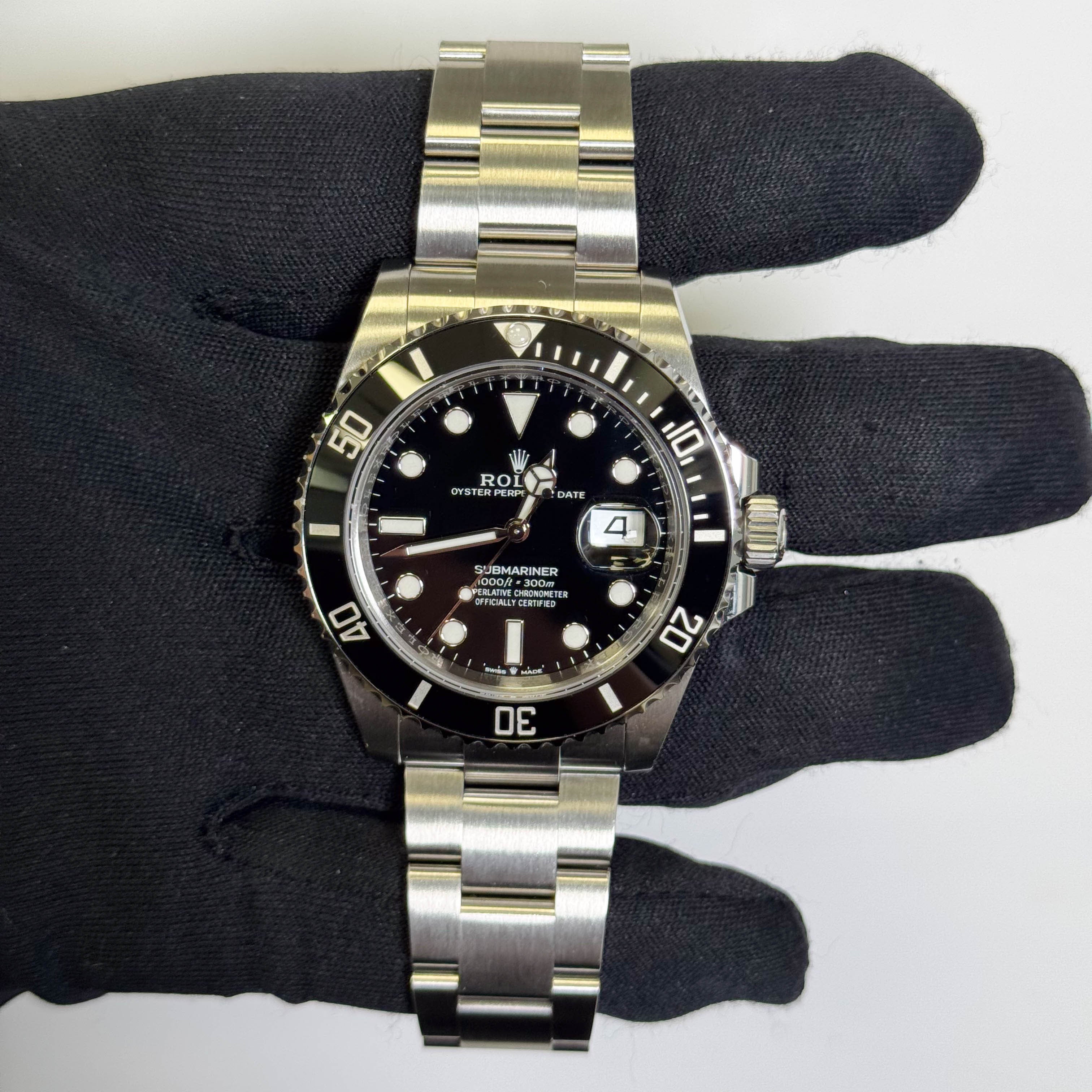 Rolex Submariner 41mm Black Dial Watch Ref# 126610LN - Happy Jewelers Fine Jewelry Lifetime Warranty