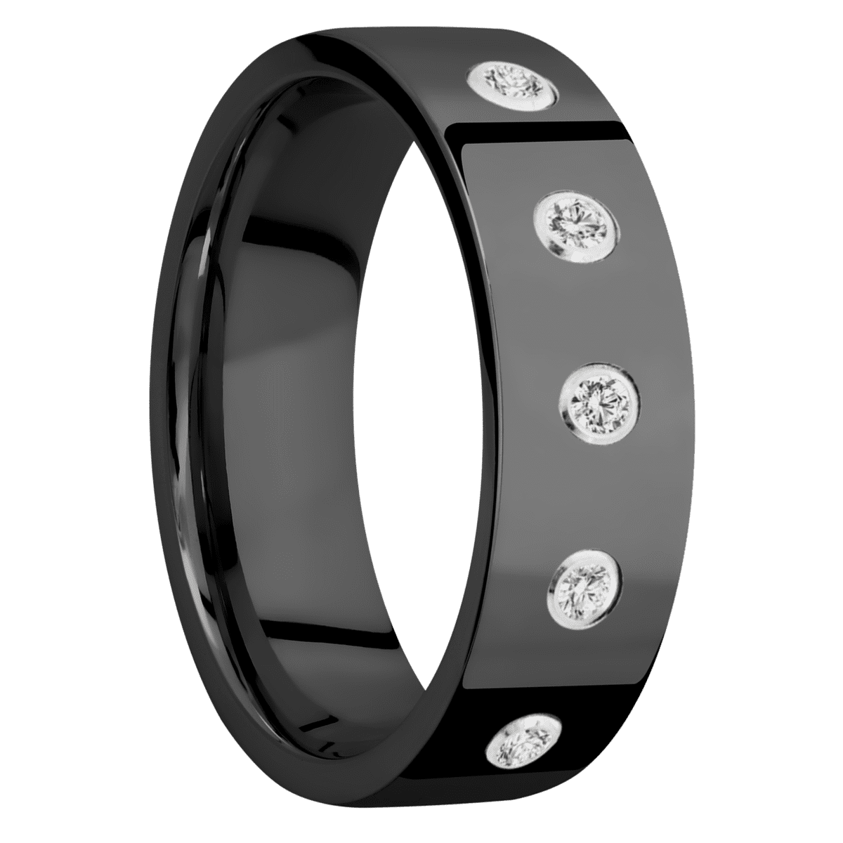 Zirconium + Polish Finish - Happy Jewelers Fine Jewelry Lifetime Warranty