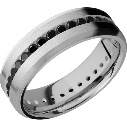 14K White Gold + Satin , Satin Finish - Happy Jewelers Fine Jewelry Lifetime Warranty