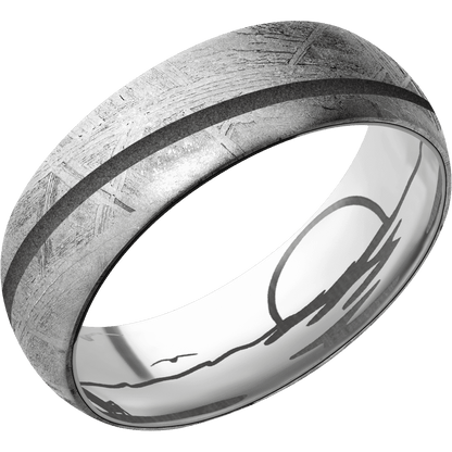 Meteorite + None Finish + Titanium - Happy Jewelers Fine Jewelry Lifetime Warranty