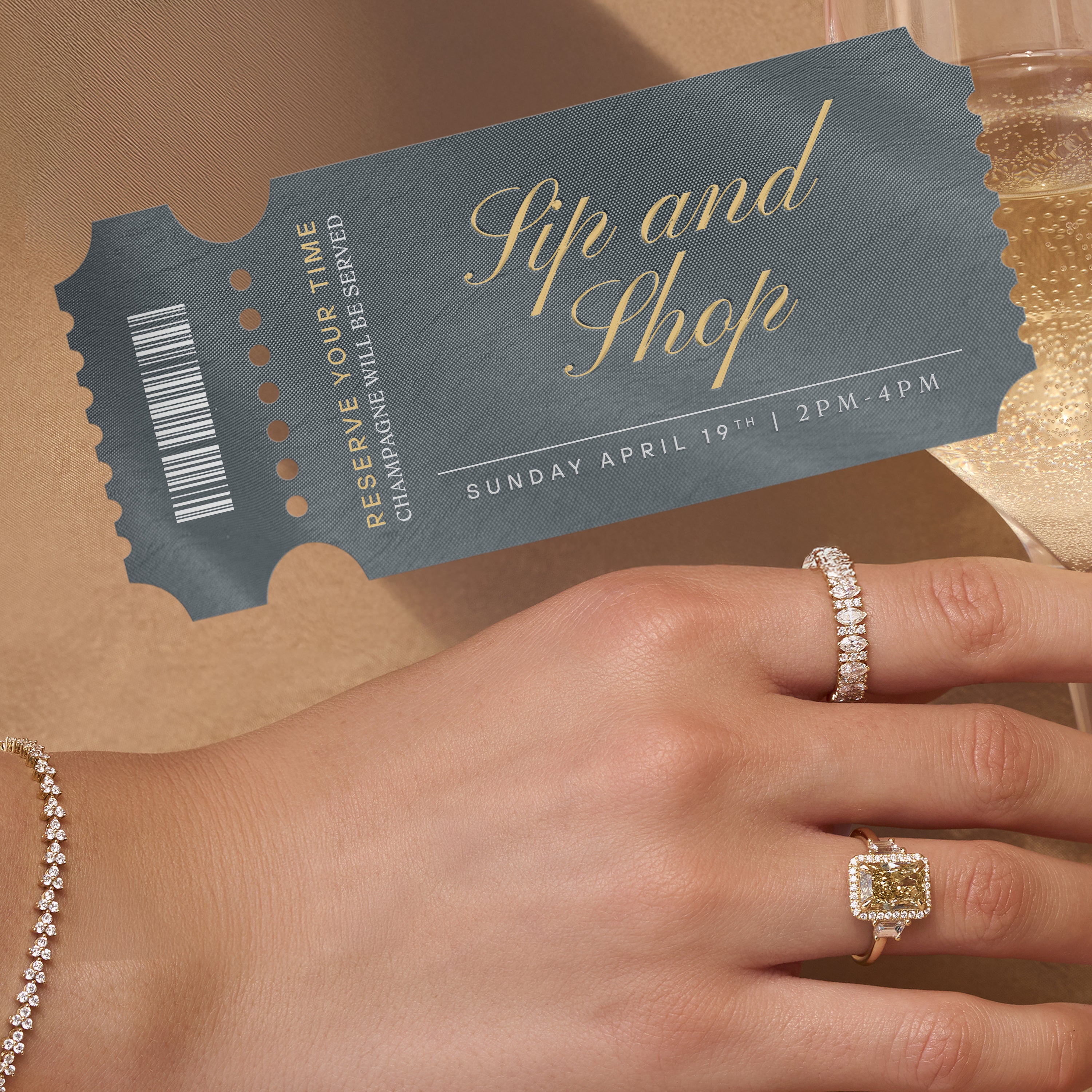 Sip & Shop 2026 - Happy Jewelers Fine Jewelry Lifetime Warranty