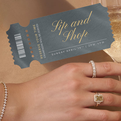 Sip & Shop 2026 - Happy Jewelers Fine Jewelry Lifetime Warranty