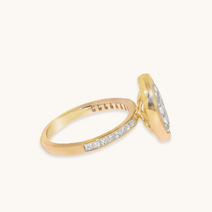 2.01 Marquise Lab Diamond Engagement Ring - Happy Jewelers Fine Jewelry Lifetime Warranty