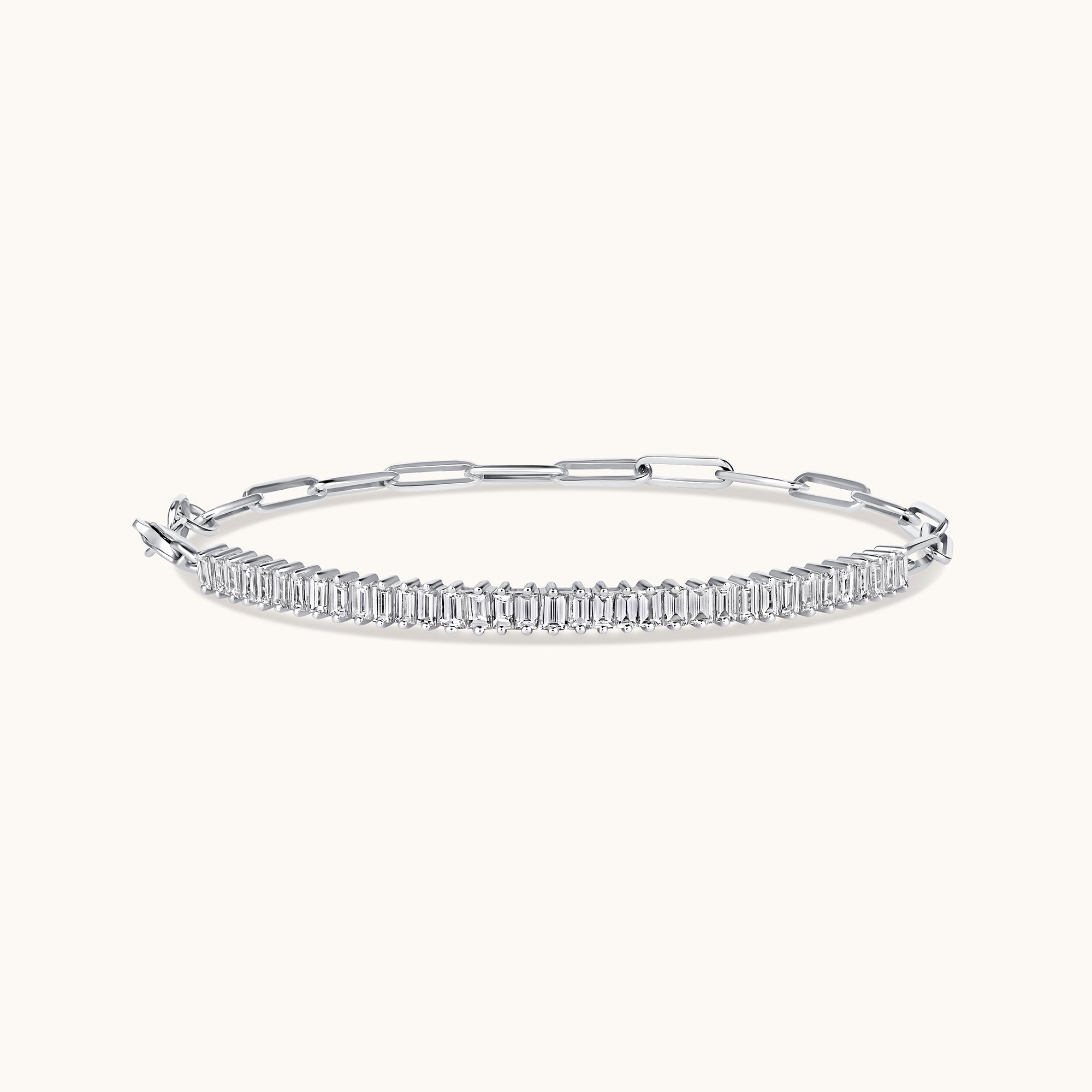 Lab Diamond Linked Up Chain Bracelet - Happy Jewelers Fine Jewelry Lifetime Warranty